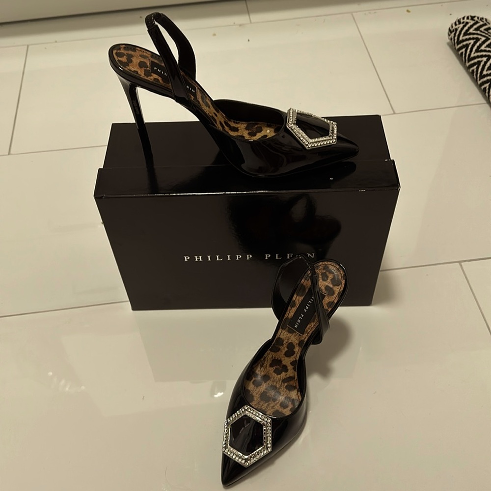 Philipp Plein Decolette Hi-Heels